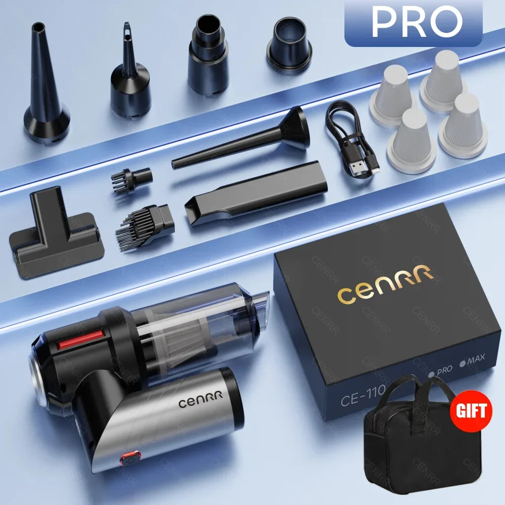 CENRR High-Pressure Cordless Car Vacuum Cleaner