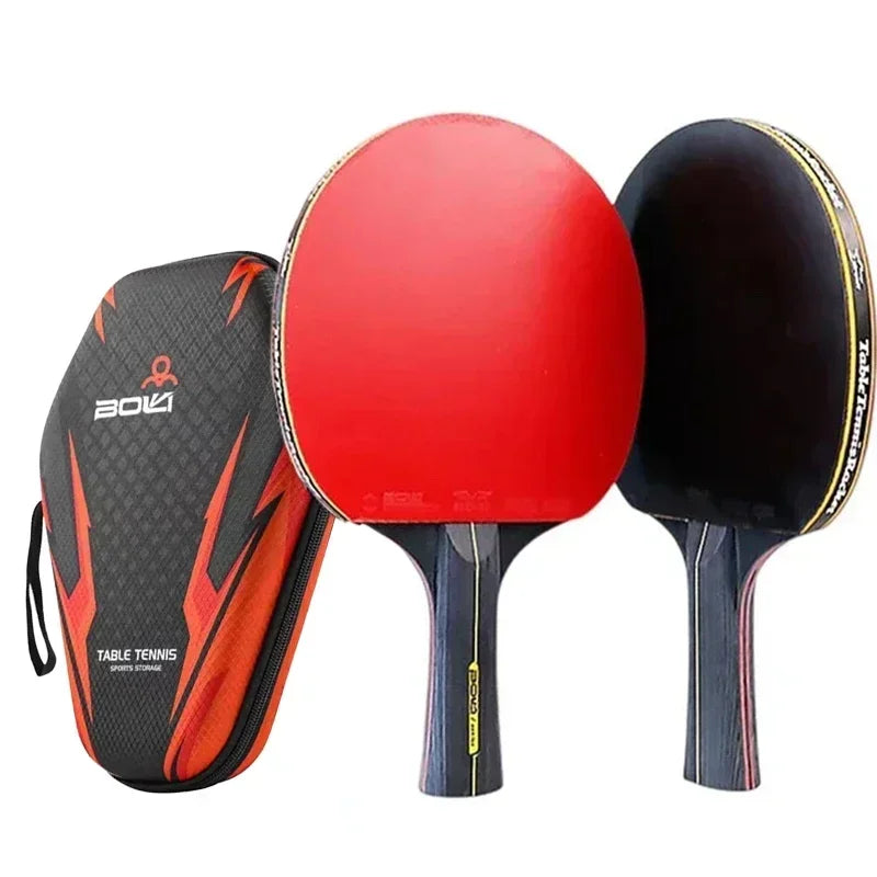 6-Star Professional Table Tennis Racket Set – 2PCS