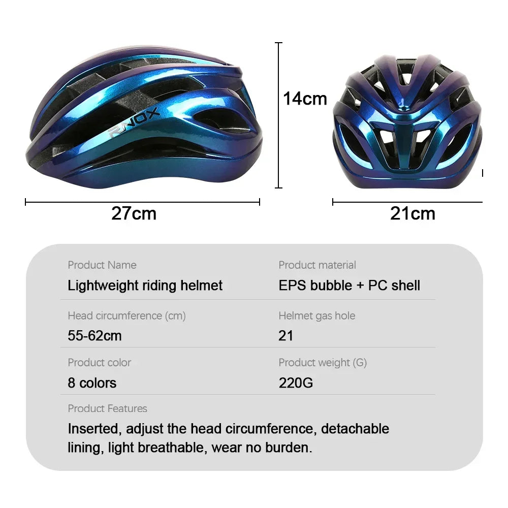 RNOX Shockproof MTB & Road Bike Helmet for Adults