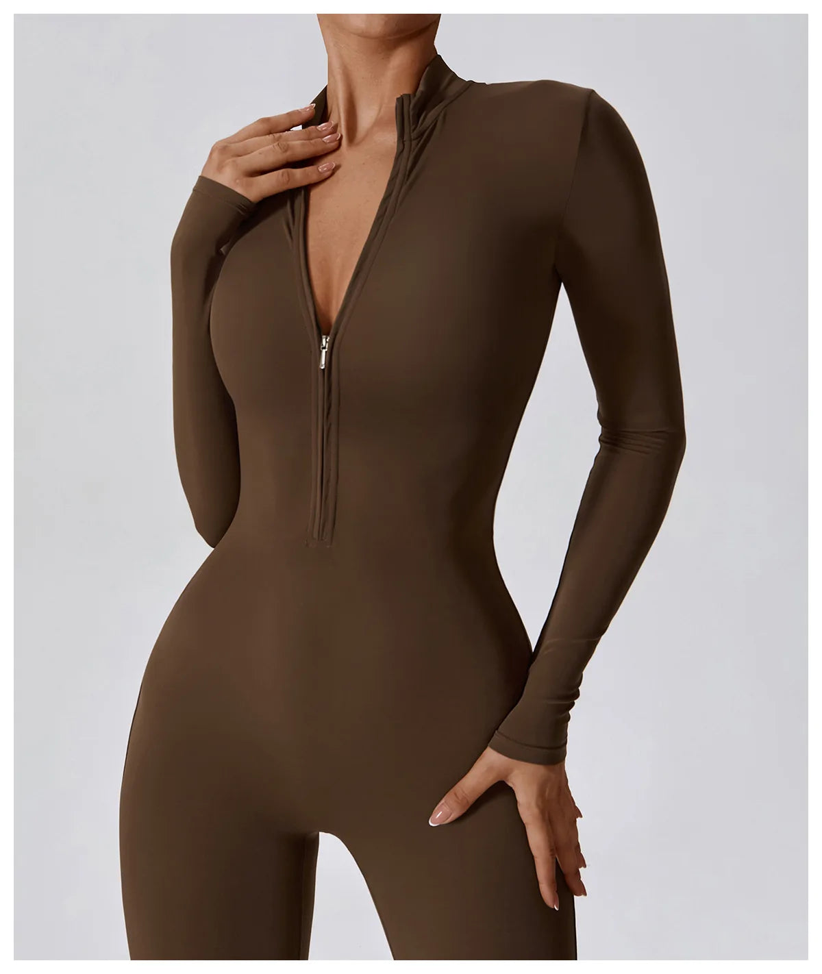 Women's Summer Zipper Workout Jumpsuit – Short Sports Tracksuit
