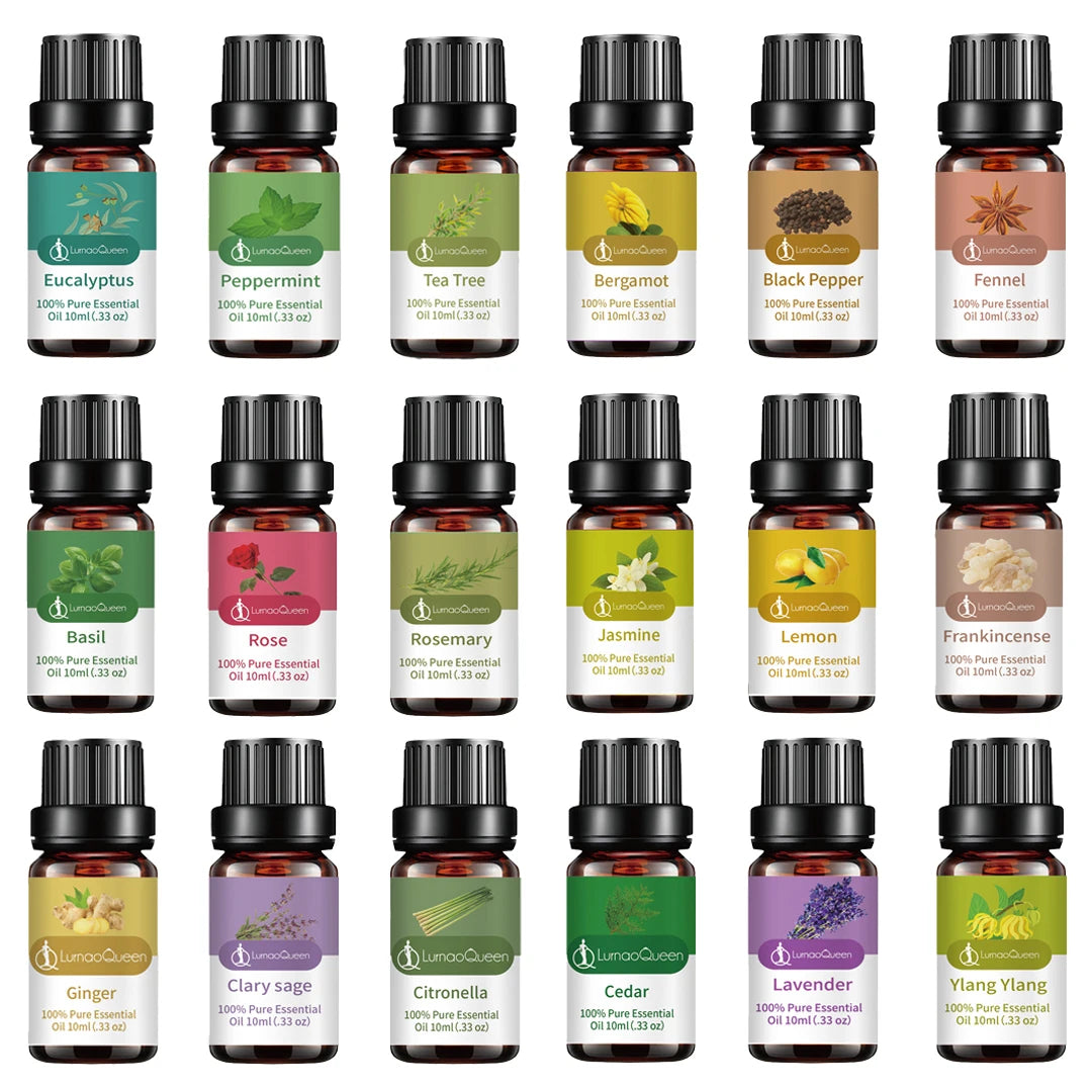 100% Pure Essential Oils Set