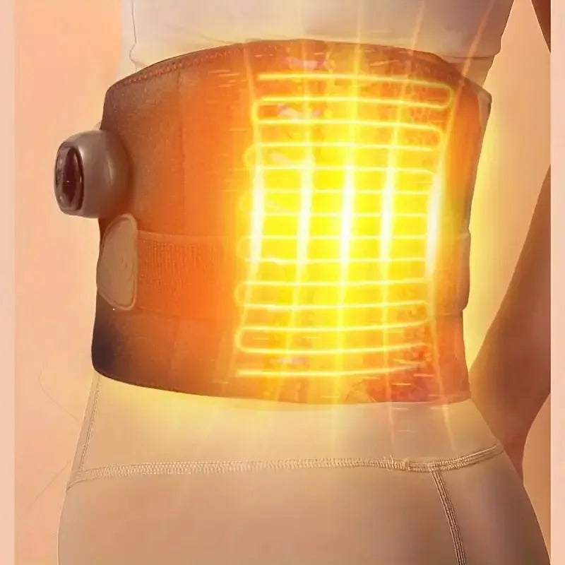 Electric Lumbar Heating Belt – Adjustable Waist Massager & Support