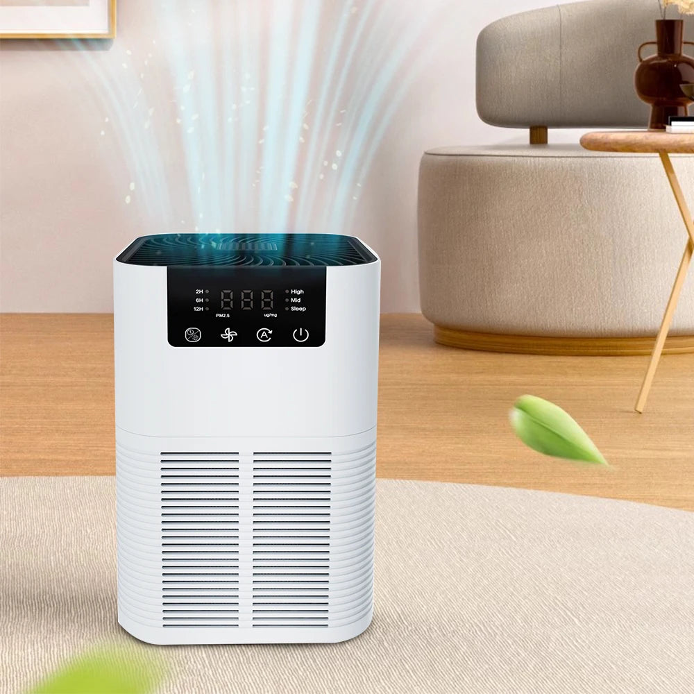 PureBreathe™ HEPA Air Purifier with Ionizer & Aromatherapy