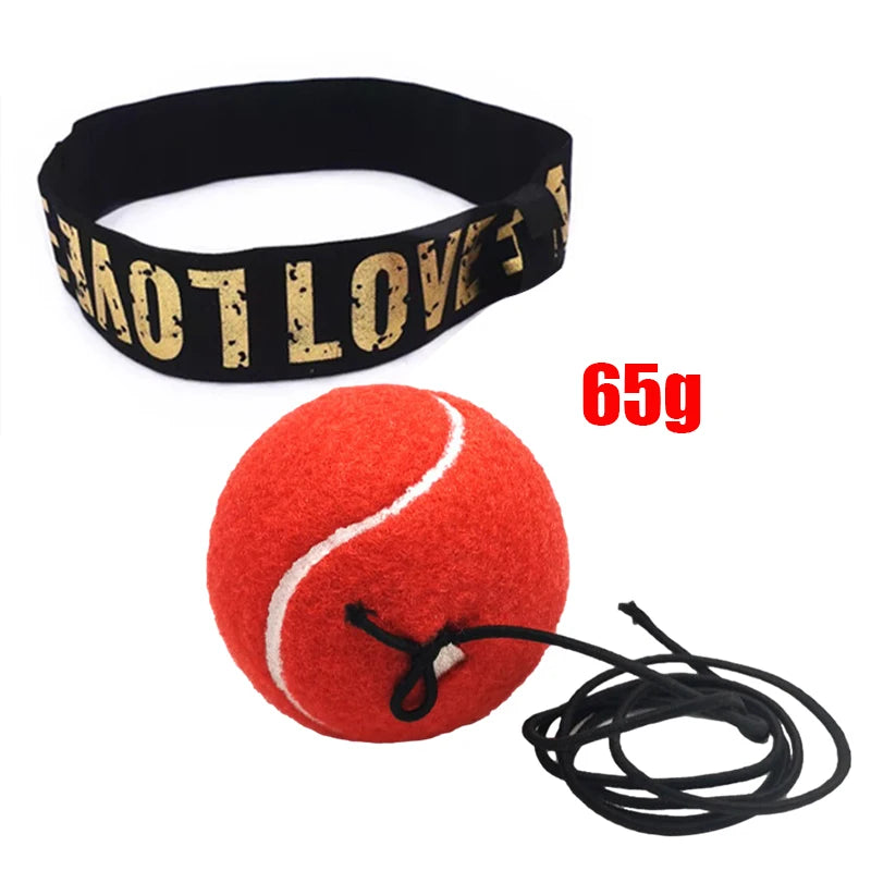 Boxing Speed Ball Headband – PU Punch Ball for MMA & Fitness Training