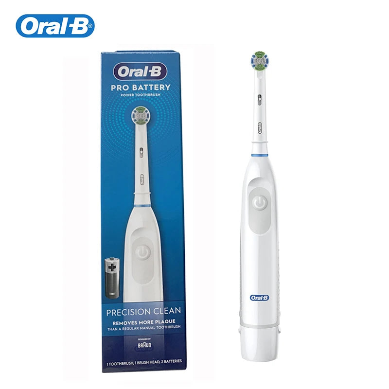 Oral B Electric Toothbrush 5010 Brush for Adult Rotation Precision Clean Teeth Soft Bristle Gum Care Teeth Brush With Refills