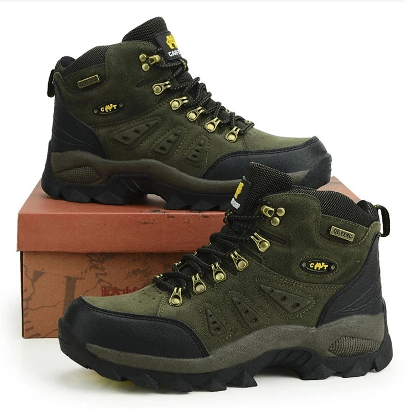 All-Terrain Waterproof Hiking Boots – Winter Outdoor Shoes