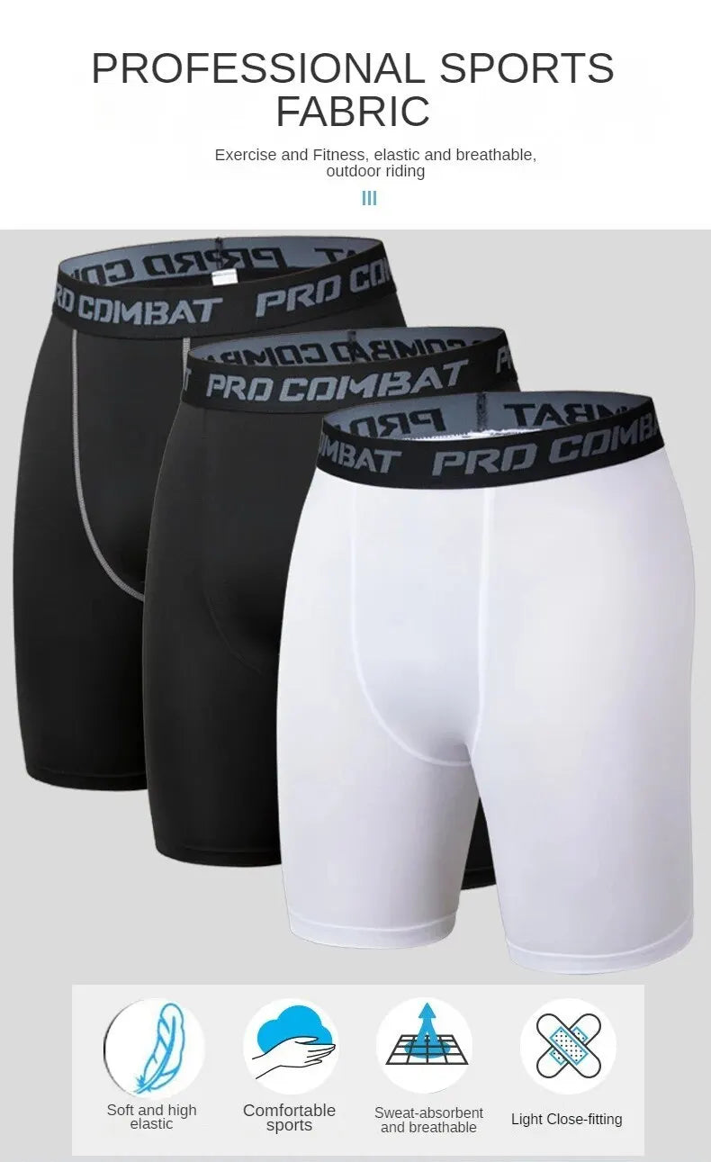 Men's Compression Sports Leggings & Shorts