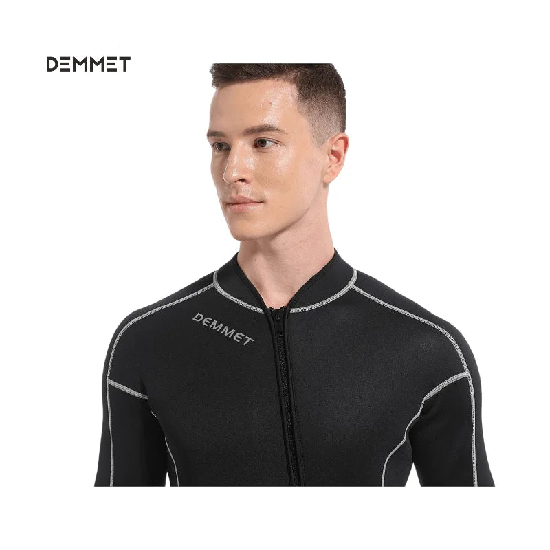 DEMMET 1.5mm Short Sleeve Neoprene Wetsuit for Men & Women
