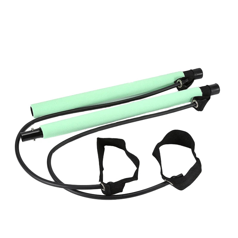 Multifunctional Pilates Bar & Resistance Band Set