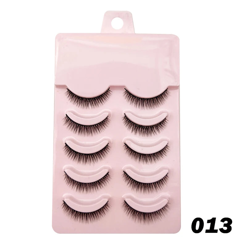 New Manga Lashes - Soft Natural Thick False Eyelashes