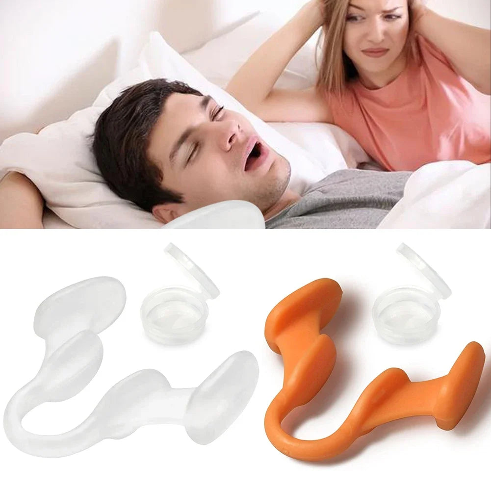 Silicone Nose Clip Anti Snoring Nasal Dilator