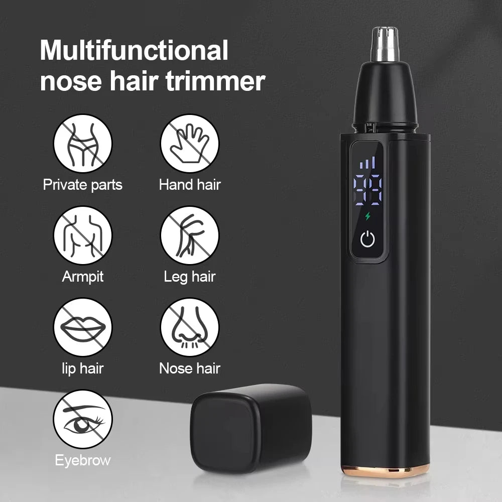 Xiaomi MIJIA Electric Nose Hair Trimmer – USB Charging with LED Display