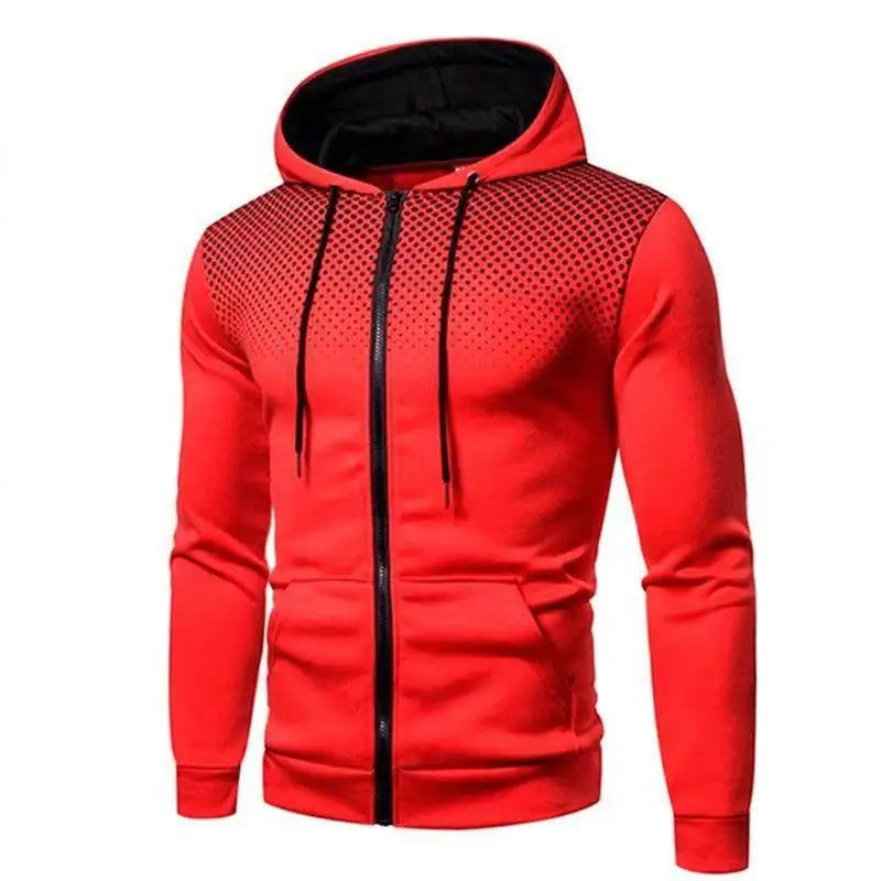 Men's Streetwear Hoodie Jacket – 2024 Zipper Sweatshirt