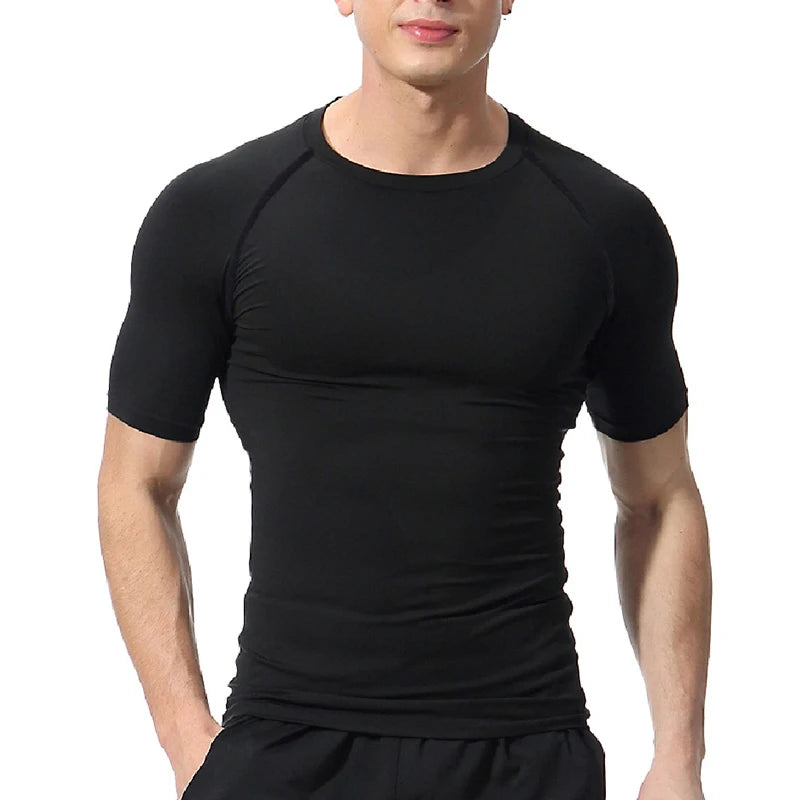 Men’s Quick-Dry Compression Sports T-Shirt