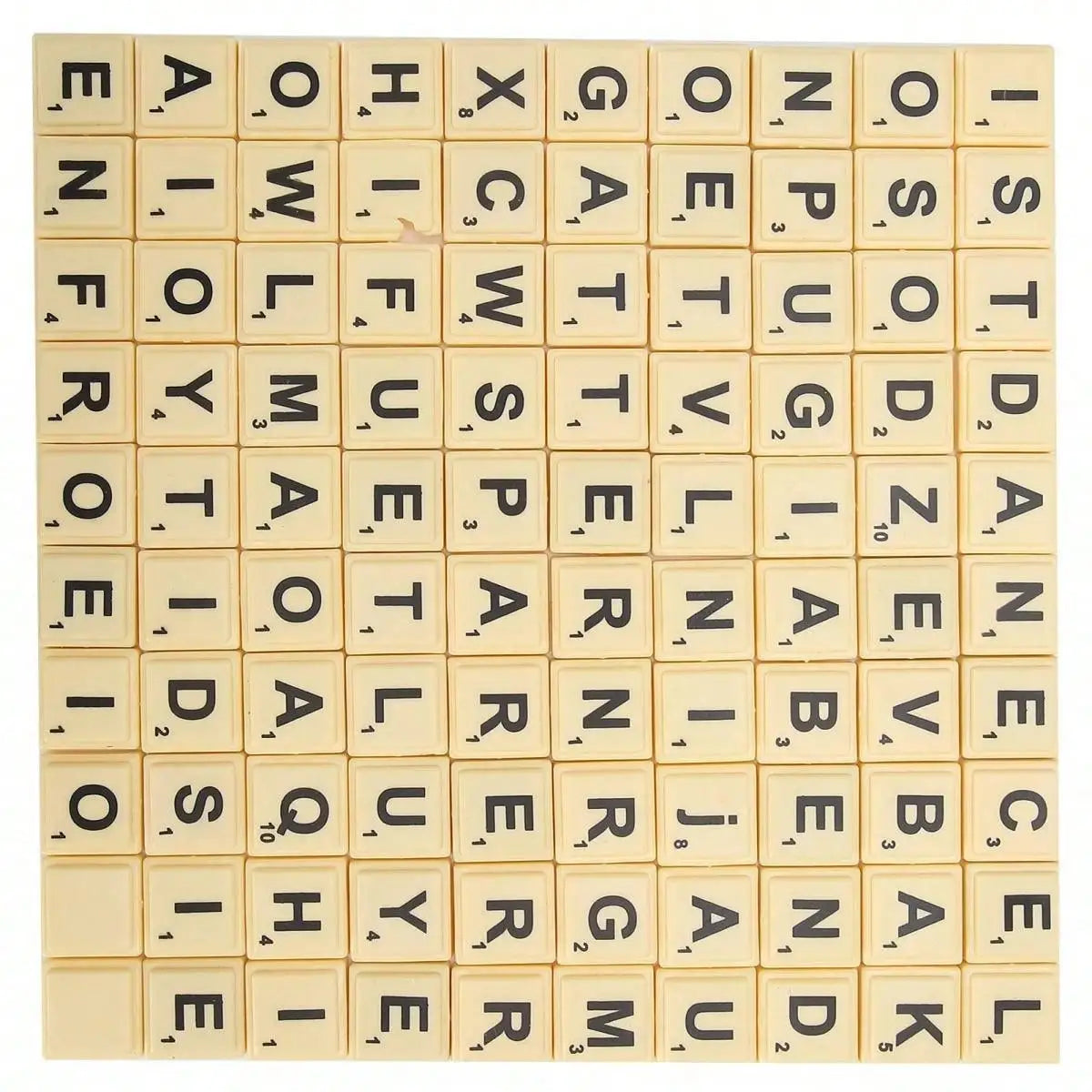 1PCS English Scrabble Solitaire – Fun Alphabet Chess & Jigsaw Board Game for 2-4 Players 🧩