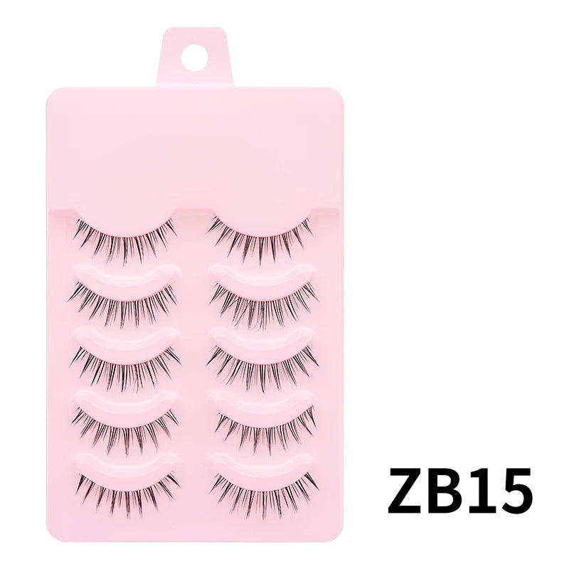 New Manga Lashes - Soft Natural Thick False Eyelashes