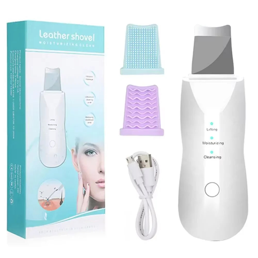 Ultrasonic Skin Scraper Pore Cleaning Machine: