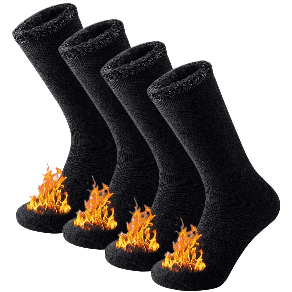 2 Pairs Pack Winter Thermal Socks: