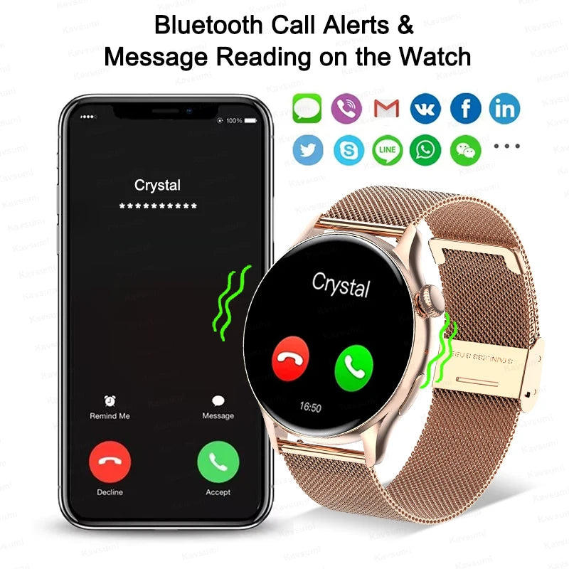 the 2024 NFC Smart Watch for Women: