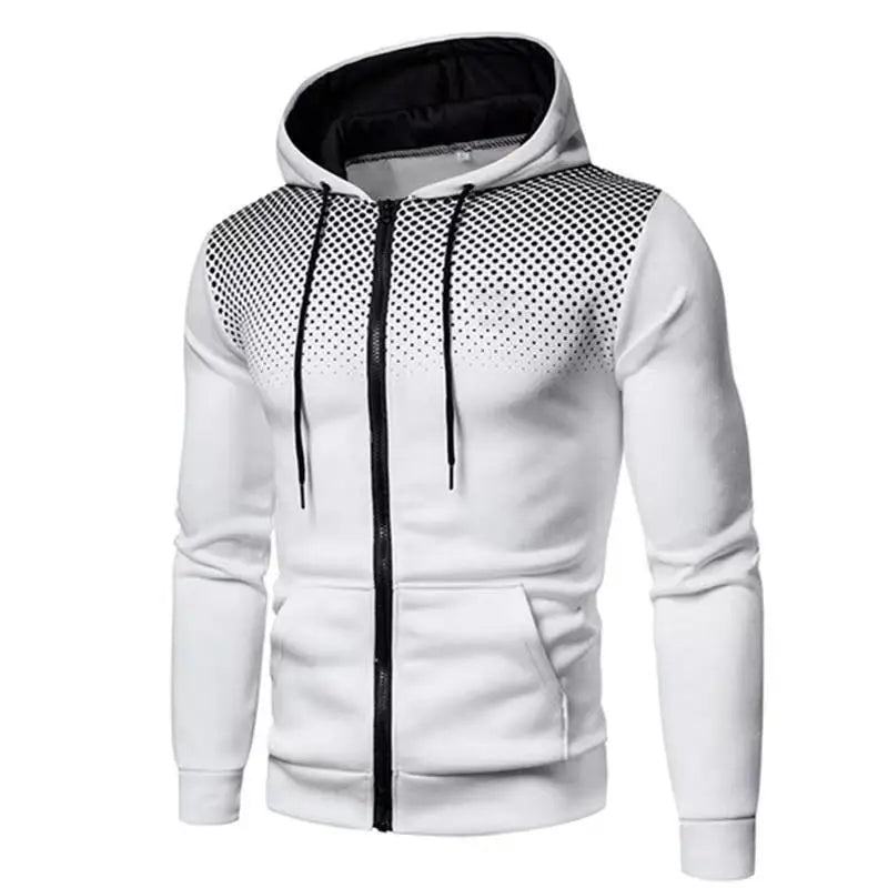 Men's Streetwear Hoodie Jacket – 2024 Zipper Sweatshirt