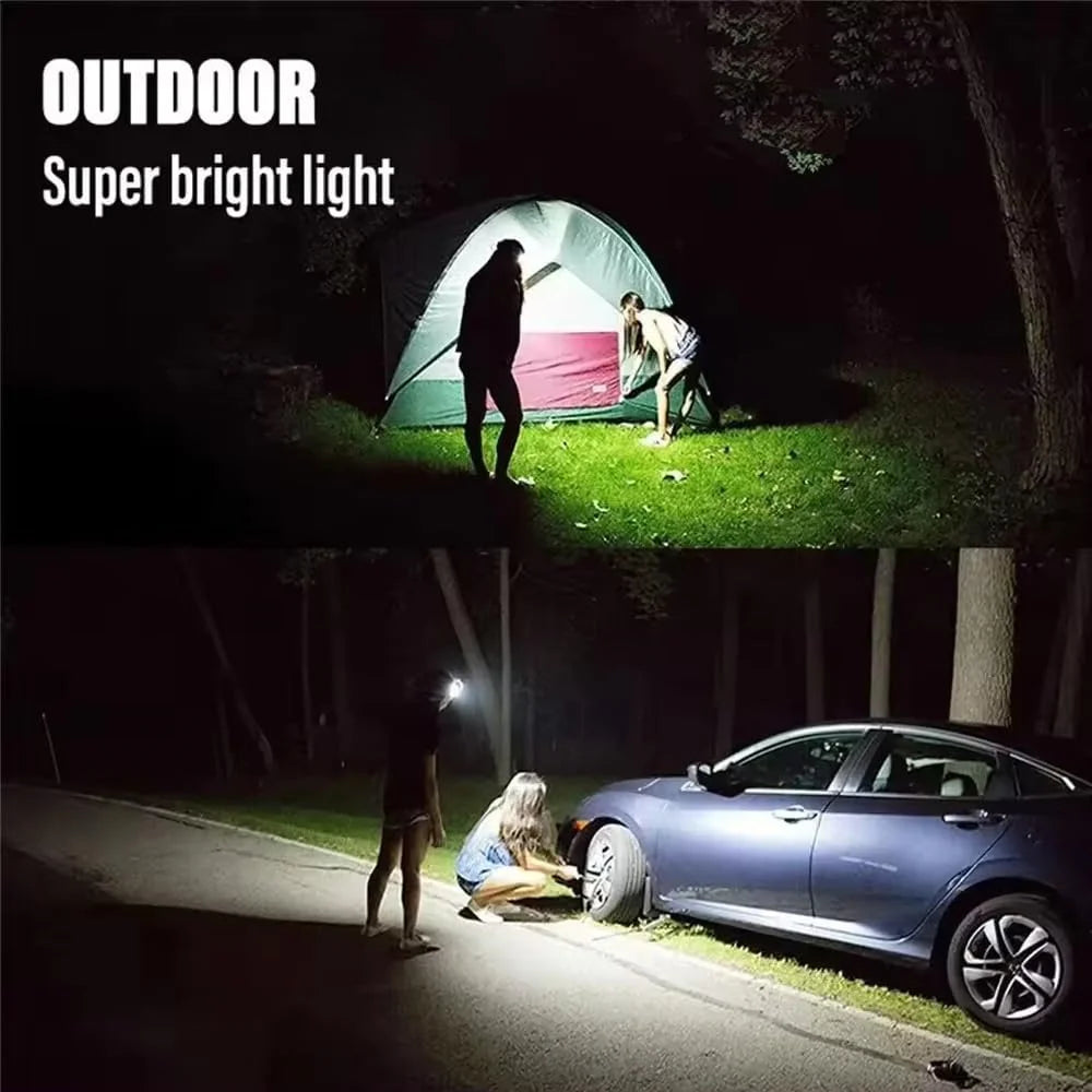 Rechargeable Headlamp Flashlight: