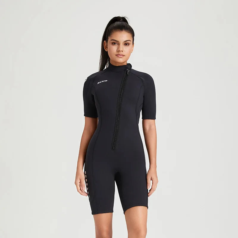 3mm Short Sleeve Diving Wetsuit for Men & Women