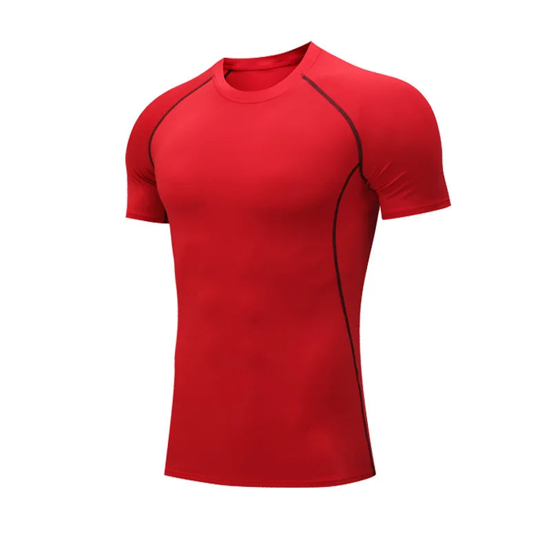 Men’s Quick-Dry Compression Sports T-Shirt