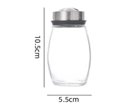 New Rotating Spice Jar Set with Glass Organizer