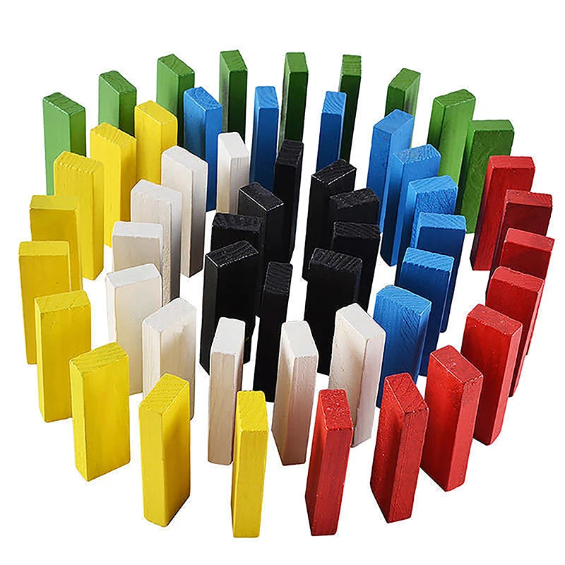 Solid Wood Stacking Tower Game – Interactive Family Puzzle Toy