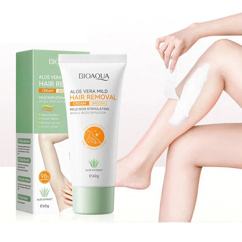 Hair Removal Cream – Permanent & Painless for Men and Women