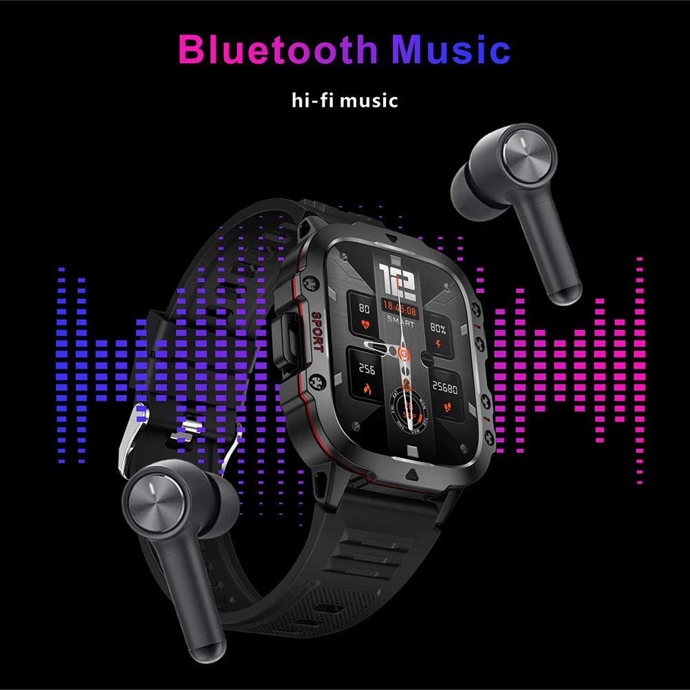 Touch Screen Men Smart Watch 3ATM