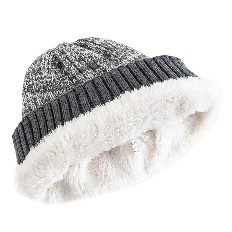 New Unisex Two-Tone Winter Hats: