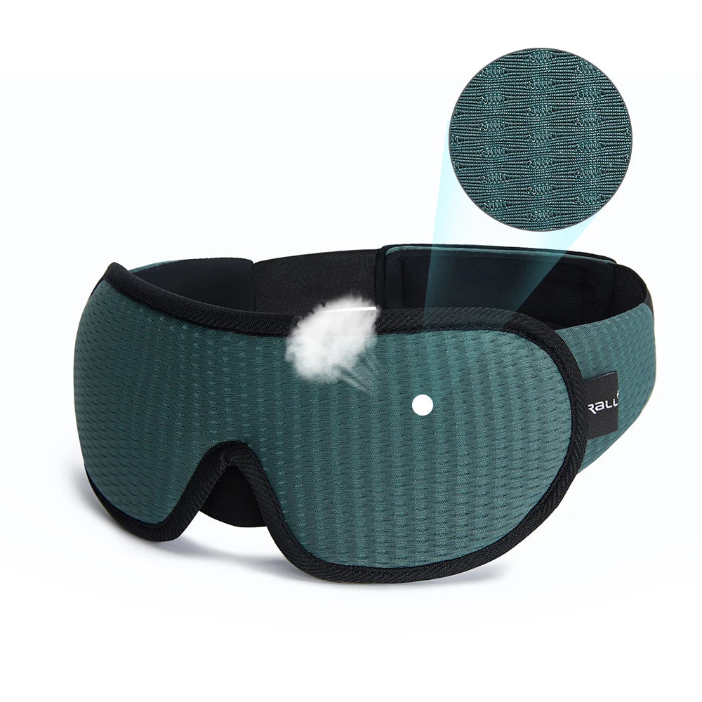 3D Sleeping Mask Block Out Light Soft Padded Sleep Mask