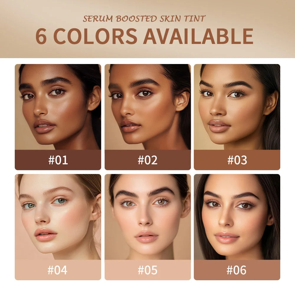 Stick Foundation Balm Serum - Boosted Skin Tint & High Coverage