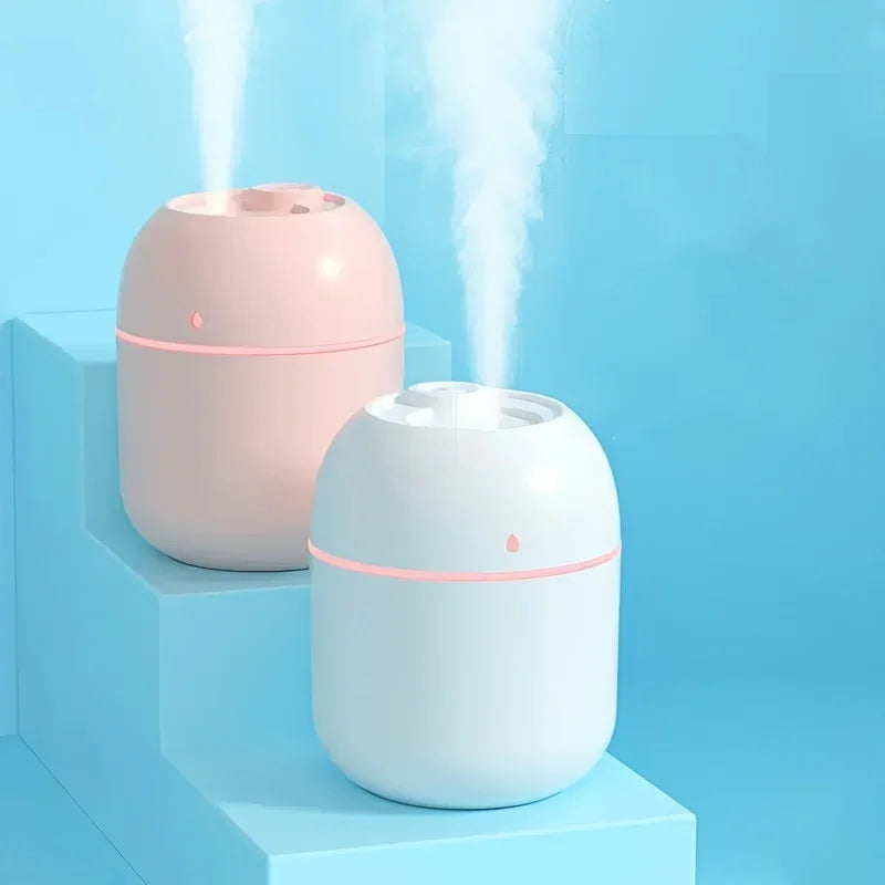 Portable 220ml Mini Cup Spray Mist Humidifier & Essential Oil Diffuser – USB Car Air Humidifier