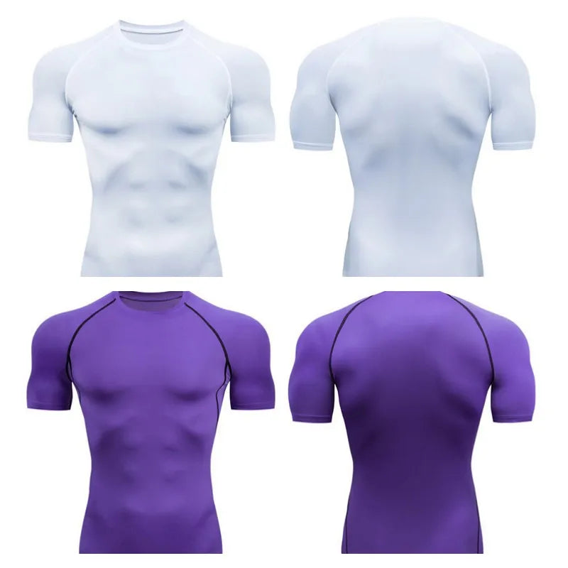 Men’s Quick-Dry Compression Sports T-Shirt