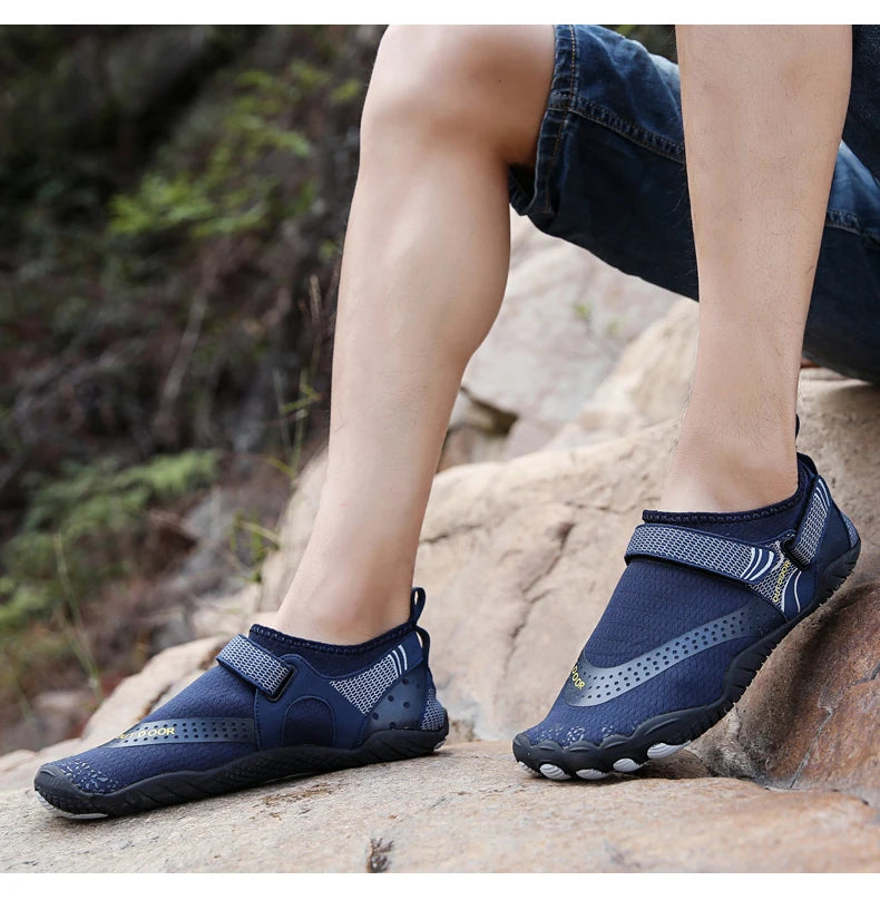 Men's Wading Shoes – Quick-Dry Water Sneakers: