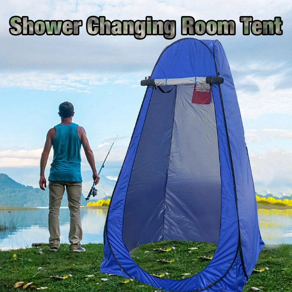 Portable Outdoor Camping Shower Tent – Simple Bath & Changing Room