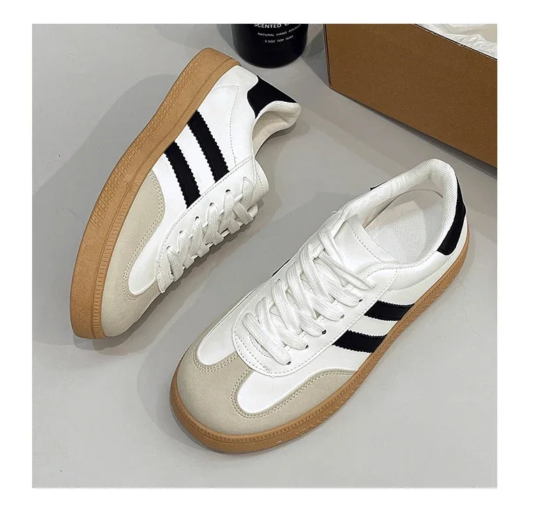 Women's Trendy Platform Sneakers – Casual Comfort