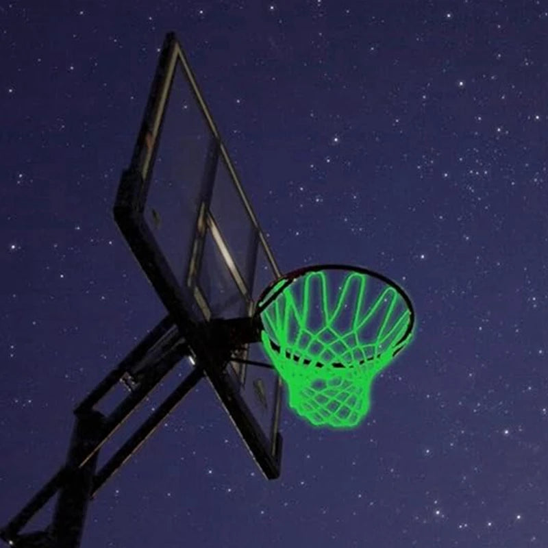 Glow in The Dark Basketball Net – Night Visible Hoop Rim Replacement