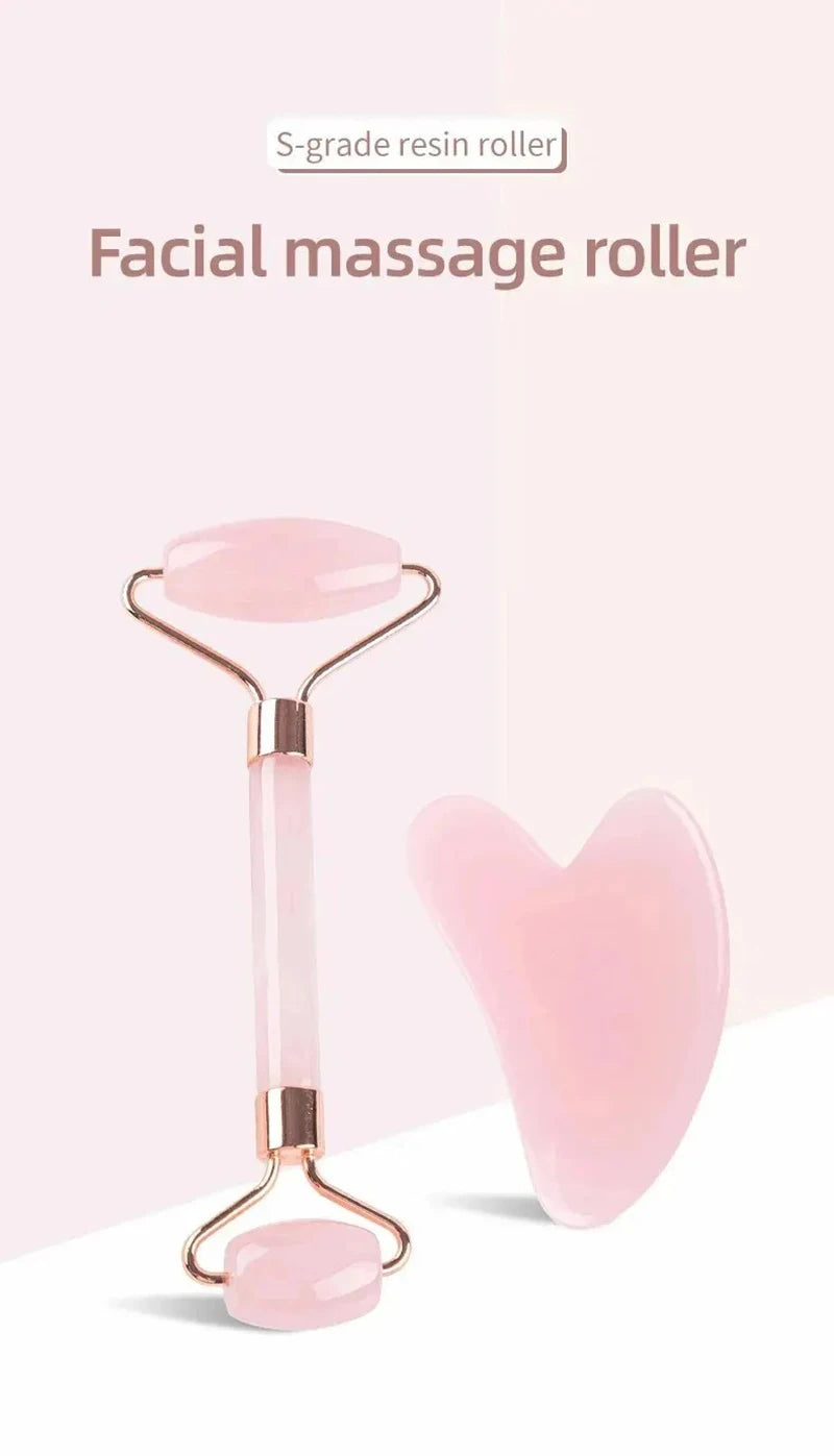 Face and Neck Massager Resin Roller