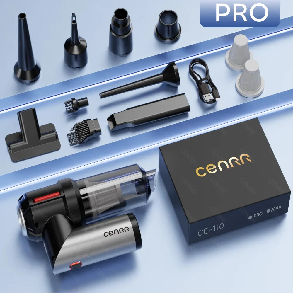 CENRR High-Pressure Cordless Car Vacuum Cleaner
