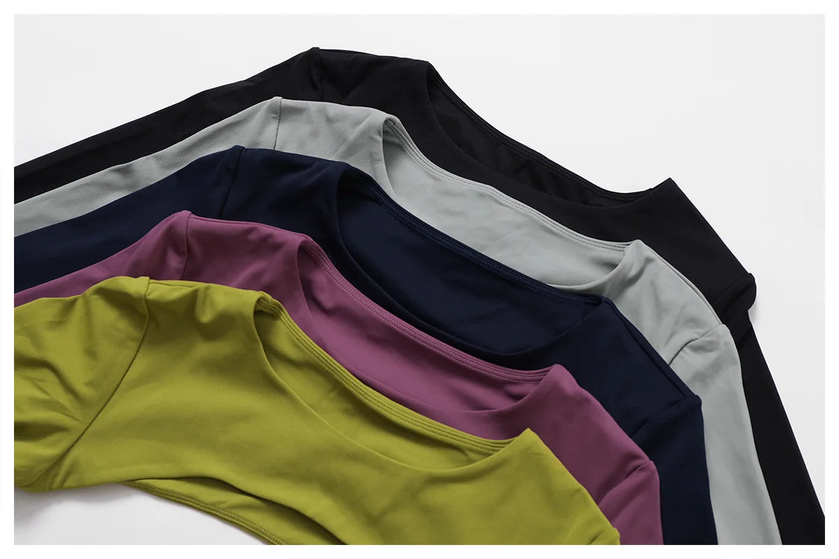 Women's Seamless Yoga Set – Leggings & Crop Top Workout Outfit