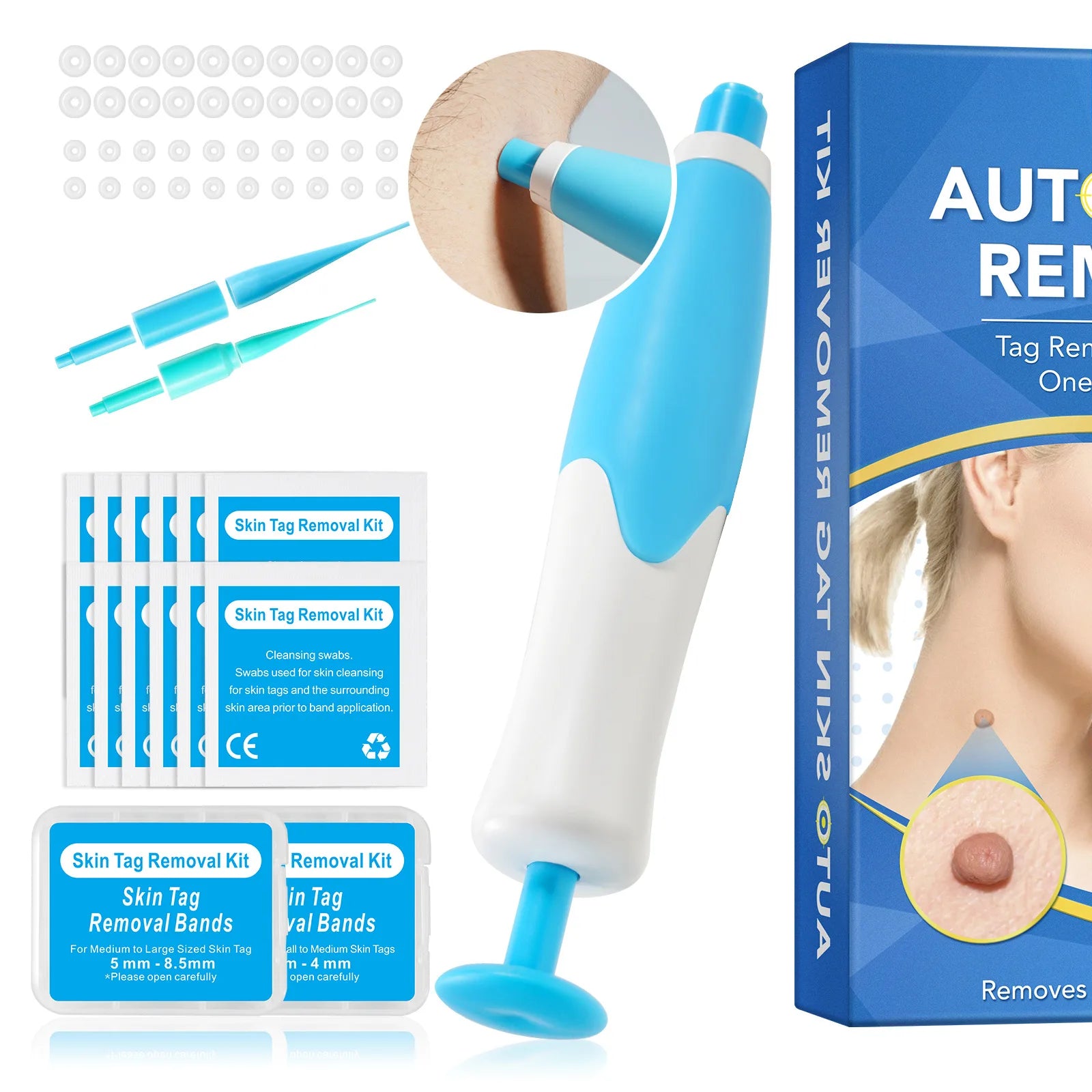 2-IN-1 Auto Skin Tag Removal Tool Kit: