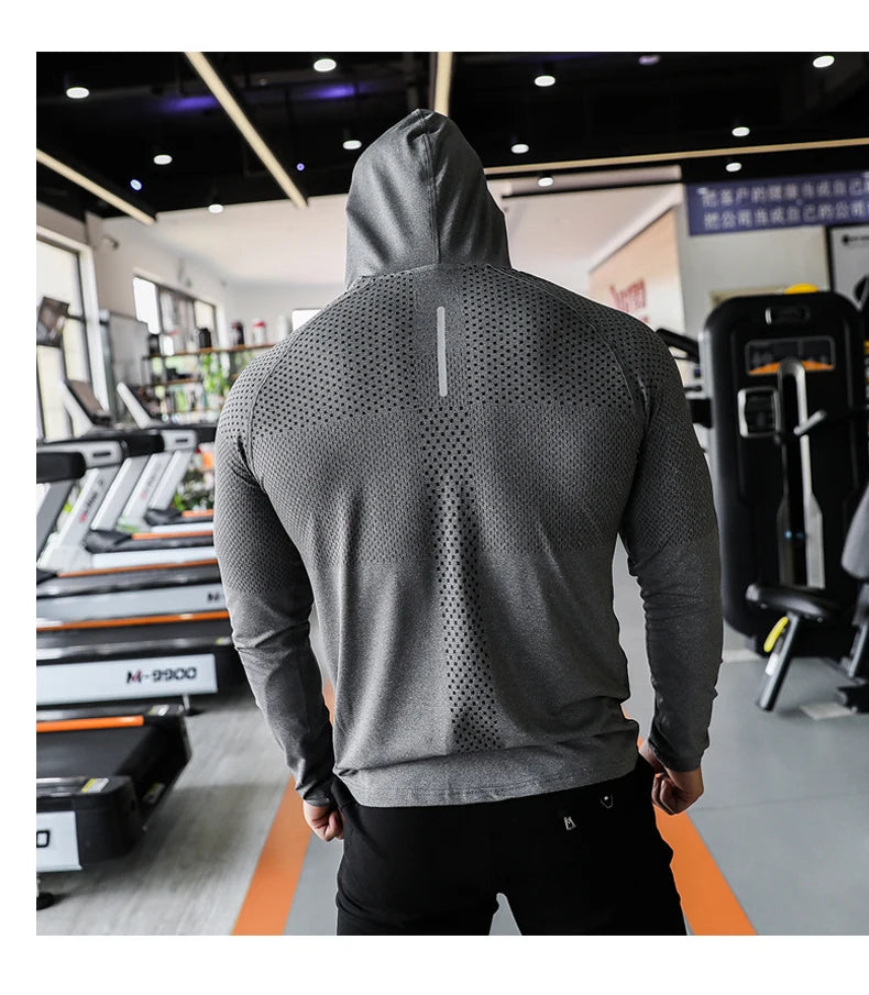 Men's Fitness Tracksuit – Sport Hoodie & Joggers Set