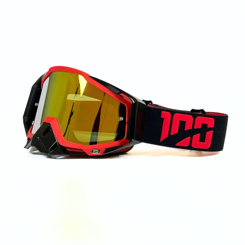 Men's Motorcycle Glasses – Anti-Fog HD Lens Motocross Enduro Goggles