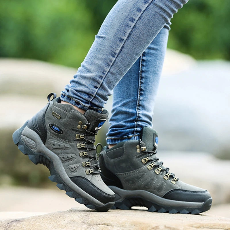 All-Terrain Waterproof Hiking Boots – Winter Outdoor Shoes