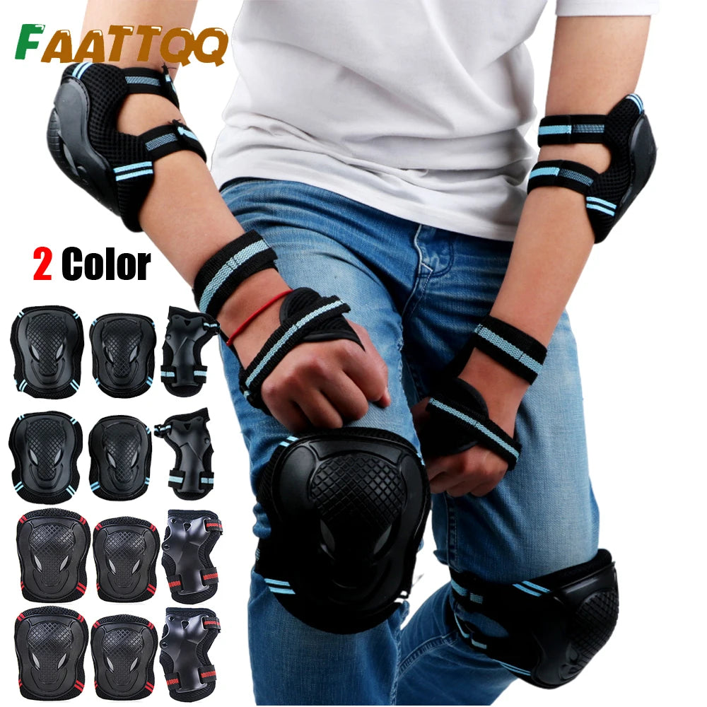 6-Piece Skating & Cycling Protective Gear Set