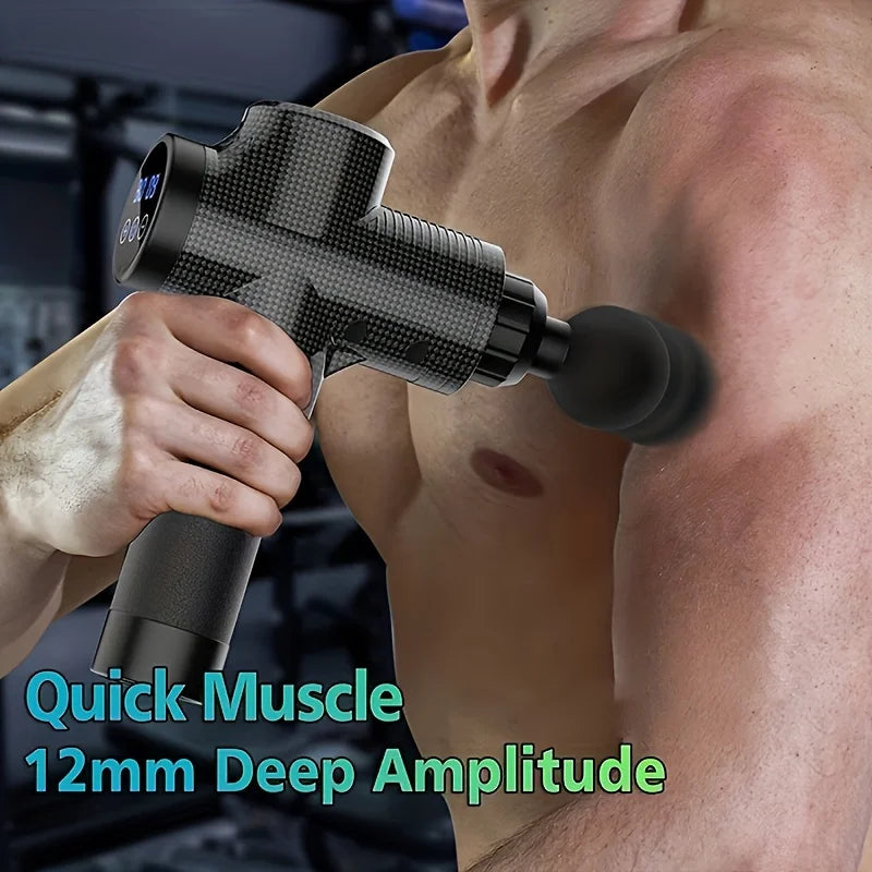 30-Level Deep Tissue Massage Gun – Muscle Recovery & Relaxation