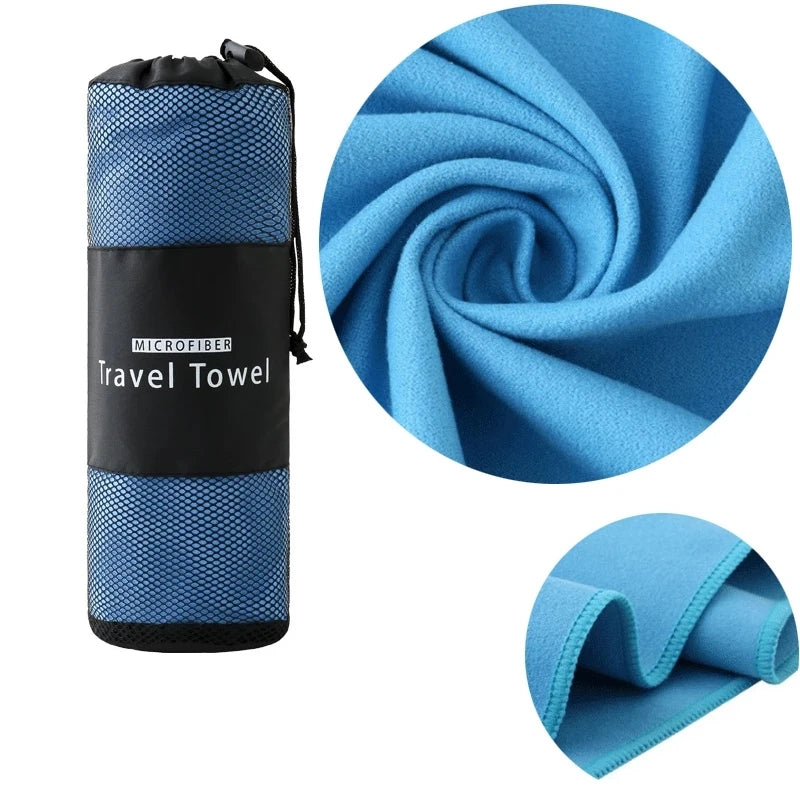 Quick Dry Sports Beach Towel Microfiber Outdoor Thick Travel Gymnastics Fitness Jogging Swimming Yoga Naturehike Sea Big Towel